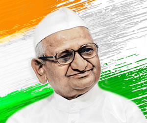 Anna Hazare - images