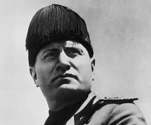 Benito Mussolini - images