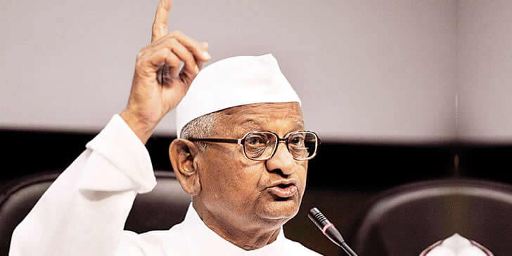 Anna Hazare Quiz: An Indian Social Activist