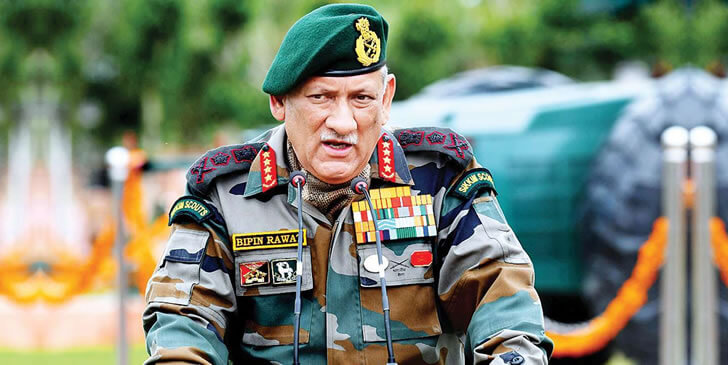 Bipin Rawat Quiz: A four-star general officer